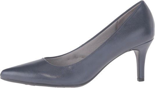 LifeStride Women's Sevyn Dress Pump, Luxe Navy 4, 9.5 M US