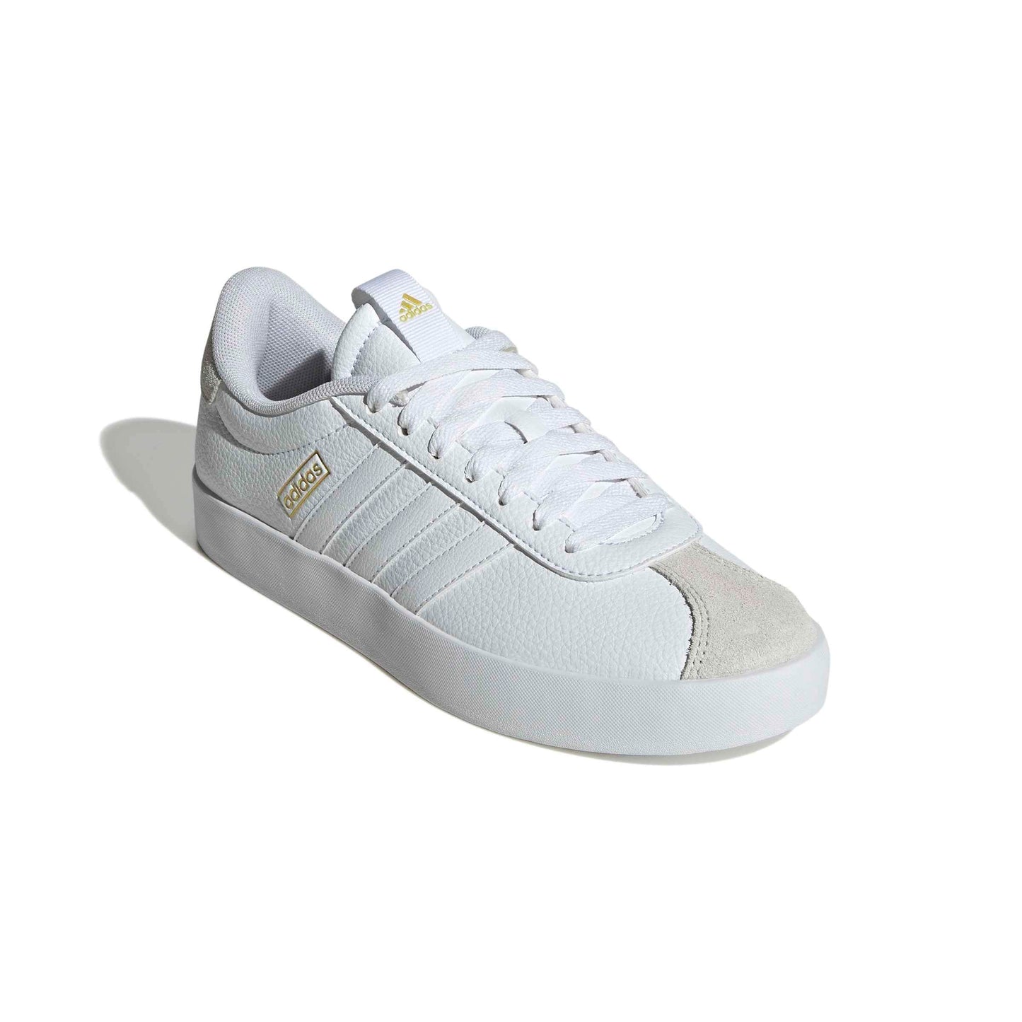 adidas Women's VL Court 3.0 Sneaker White/White/Grey