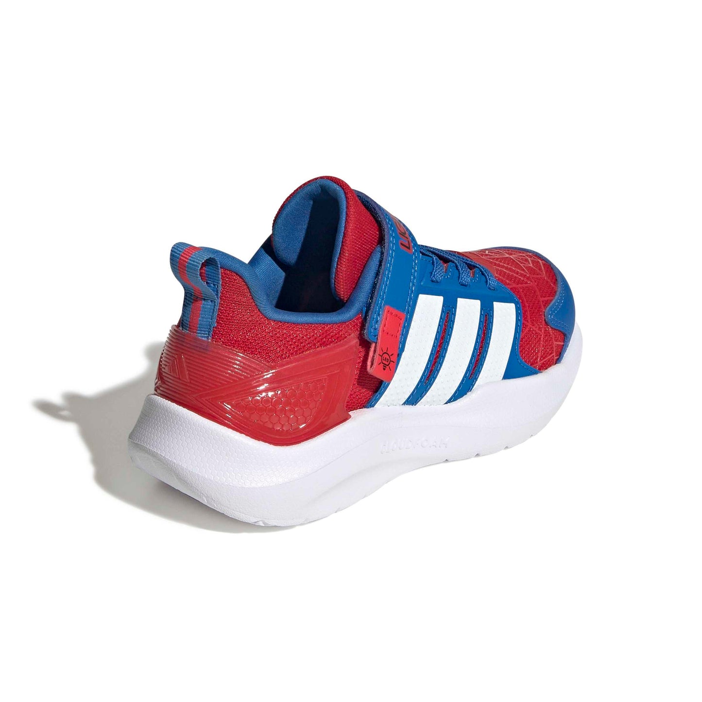 adidas Unisex-Kids Marvel Lightorama Spider-man Childre, Better Scarlet/White/Bright Royal, 11