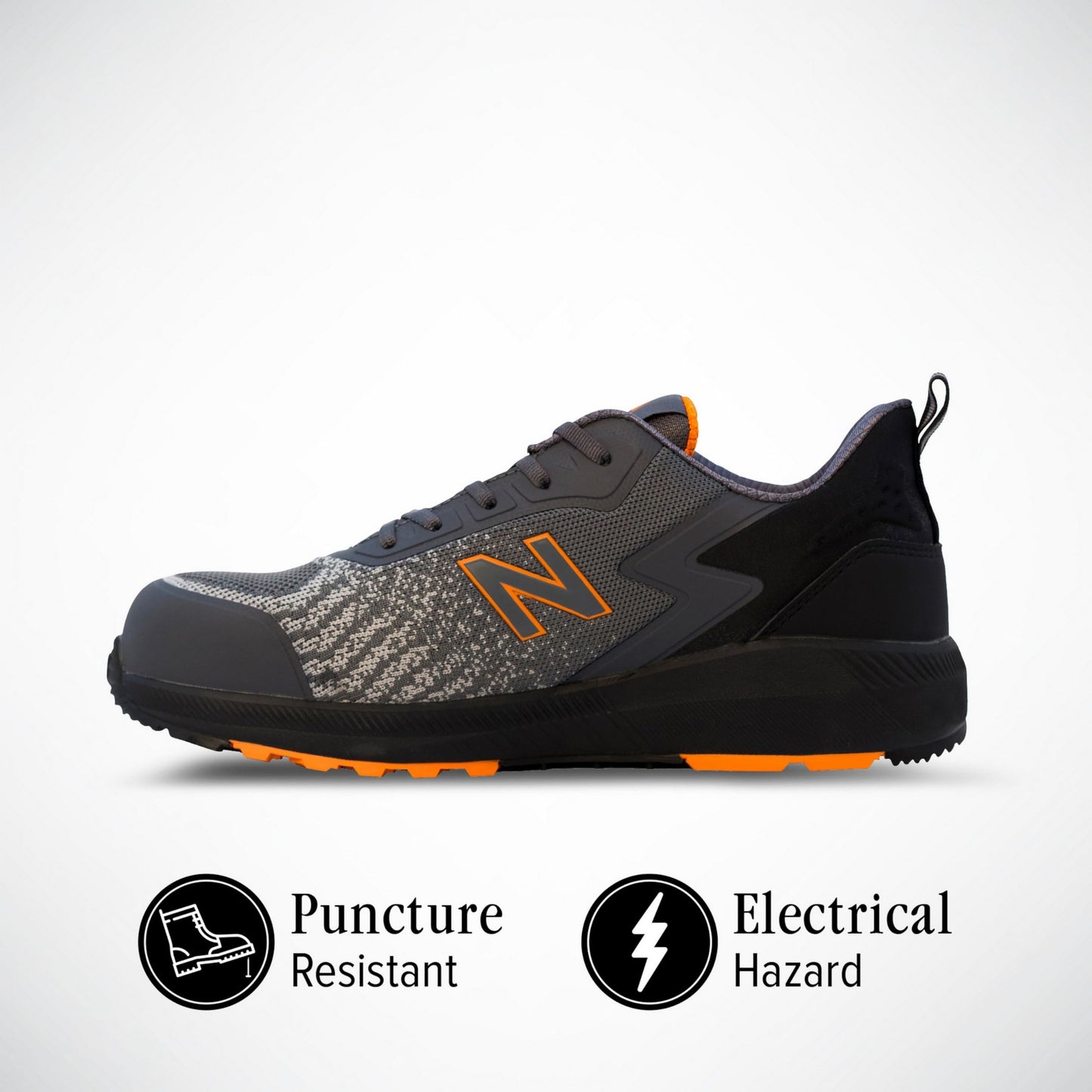 New Balance Composite Toe Safety Shoe for Men Speedware - Slip Resistant, Puncture Resistant, Electrical Hazard