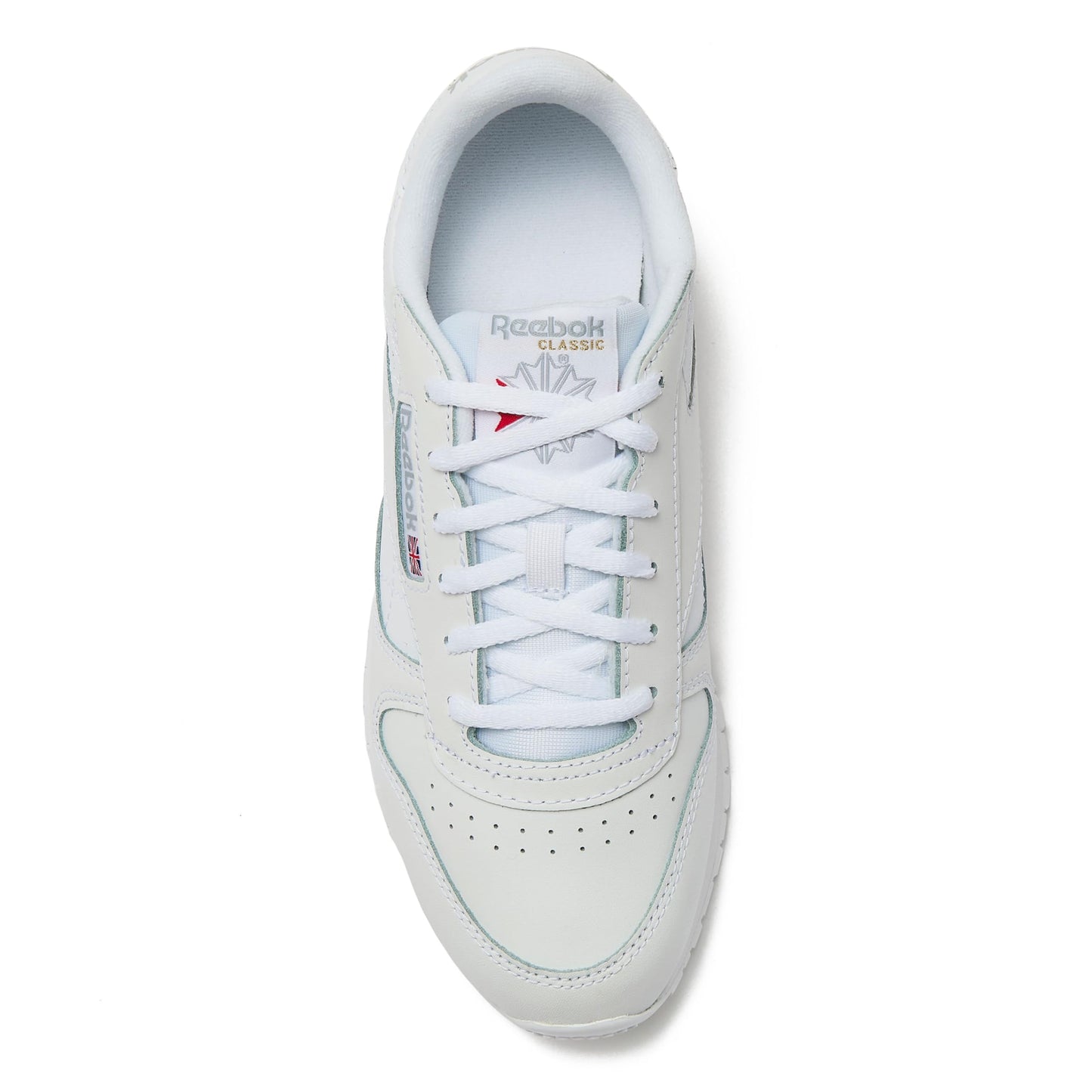 Reebok Classic Leather Girls & Boys Shoes for Kids, Toddler, Little Kid or Big Kid Sneakers, White, 2 Little Kid