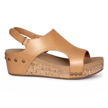 PARTY Womens Wedge Sandals With Strap for Dressy Ladies Sandals Casual Wedge Camel 9