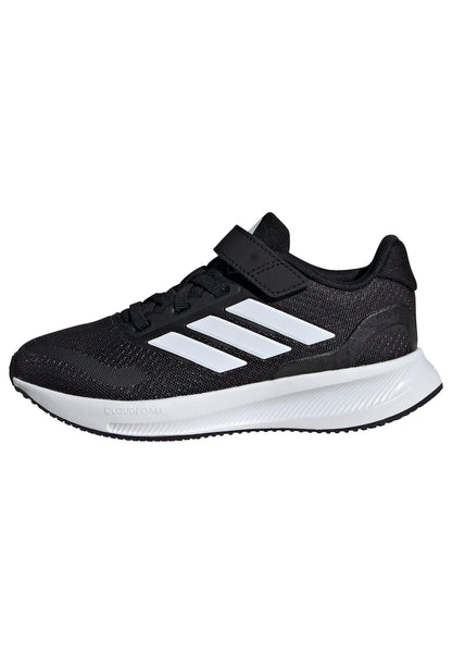 Adidas Unisex-Kids Run Falcon 5, Black/White/White, 13K