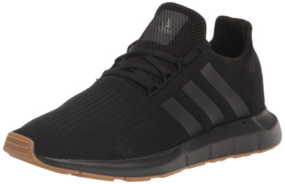 adidas Mens Swift Run Core Black/Core Black/Core Black 9