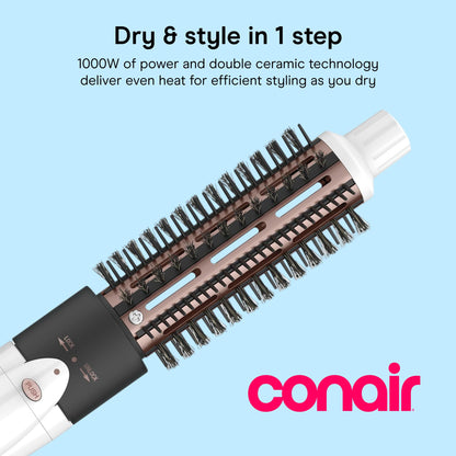 Conair Double Ceramic Hot Air Brush Set