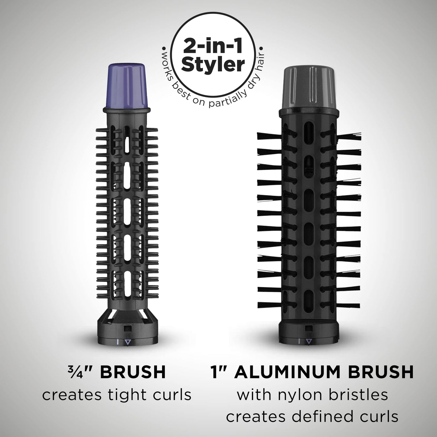 Conair 2-in-1 Hot Air Styling Curl Brush