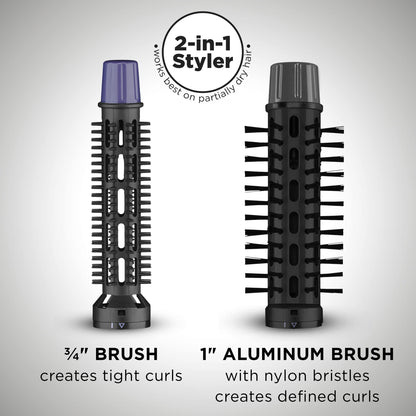 Conair 2-in-1 Hot Air Styling Curl Brush
