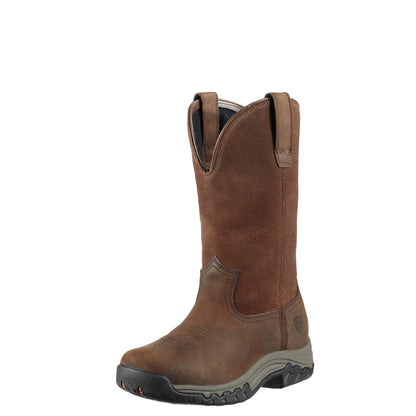 Ariat Terrain Pull-On Waterproof Boots - Women’s Western Leather Work Boot