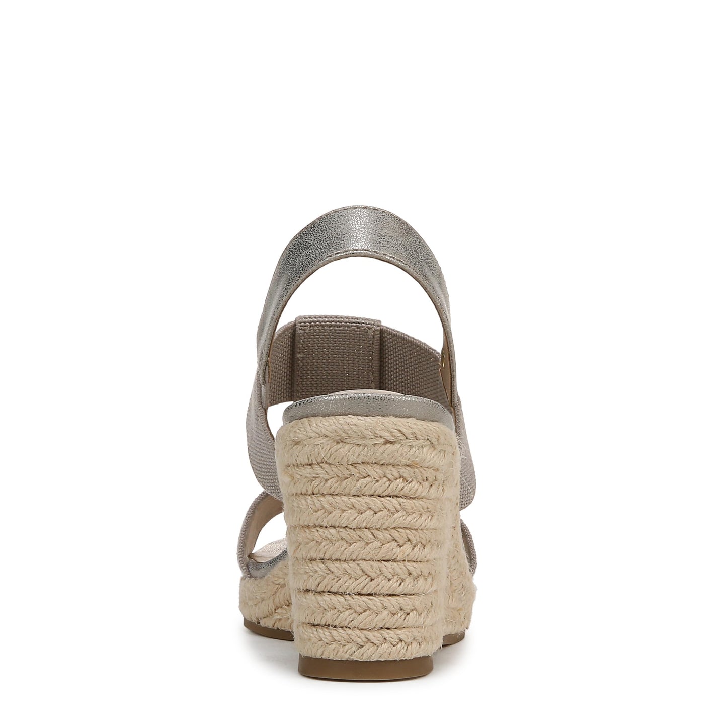 LifeStride Womens Tallulah Espadrille Wedge Sandal Taupe 7.5 M