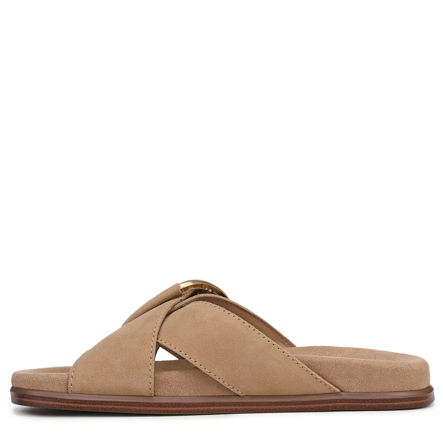 Sam Edelman Women's Darla Slide Sandal, Cyprus Tan, 9.5