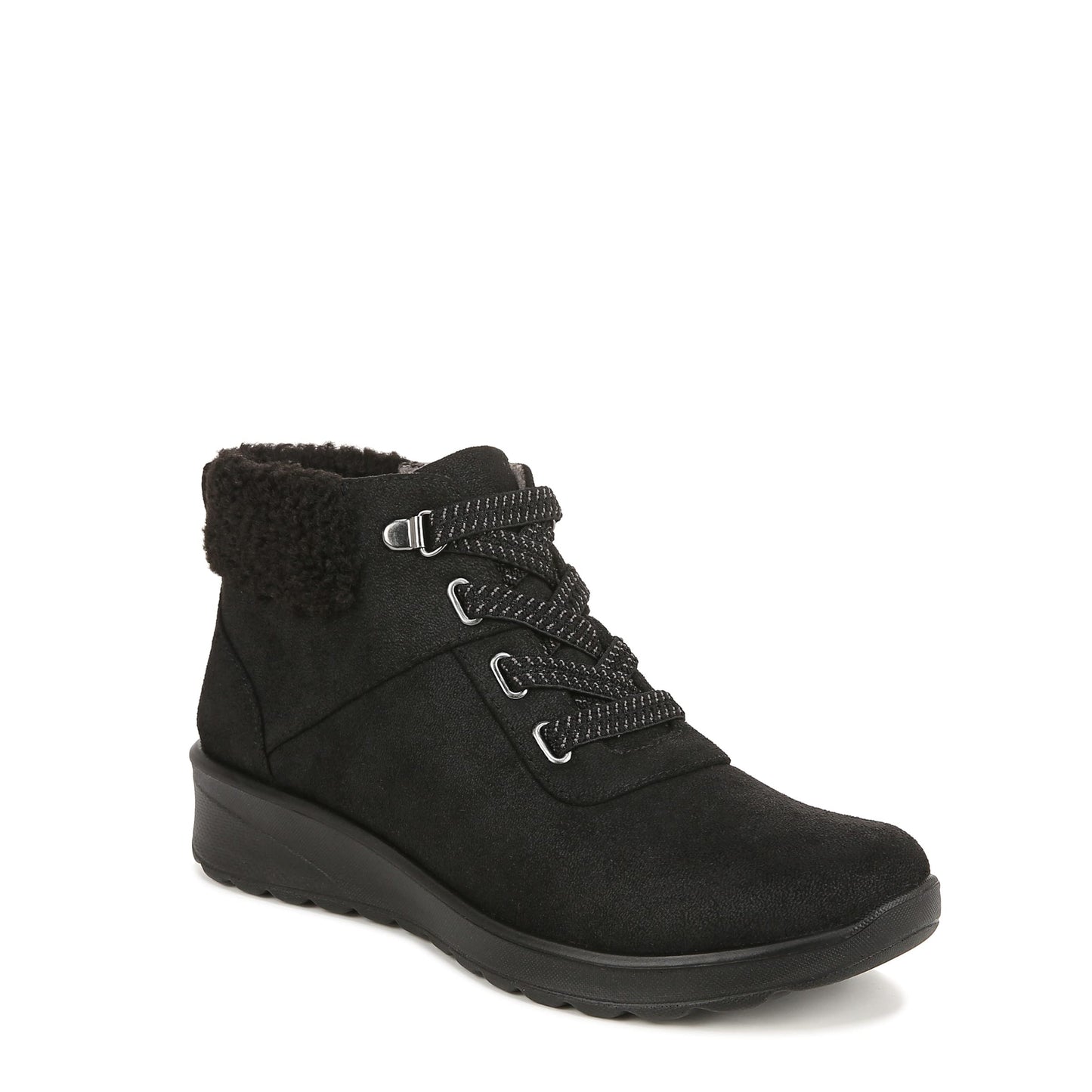 BZees Women's Generation Washable Comfort Ankle Boots Black 8.5 M
