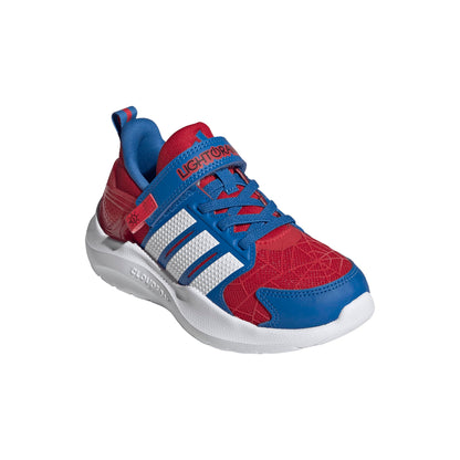 adidas Unisex-Kids Marvel Lightorama Spider-man Childre, Better Scarlet/White/Bright Royal, 11