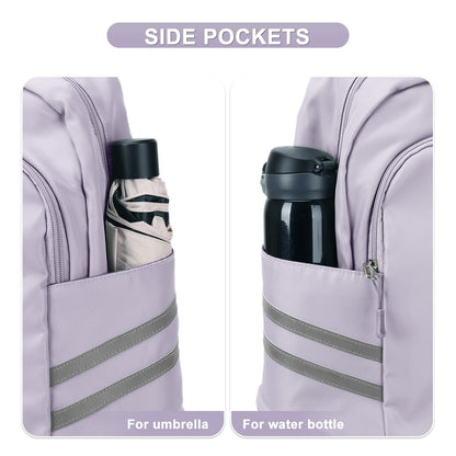 coofay Gym Backpack For Women Waterproof Sports Backpack With Shoe Compartment Lightweight Travel Backpacks Small Gym Bag Dance Volleyball Backpacks