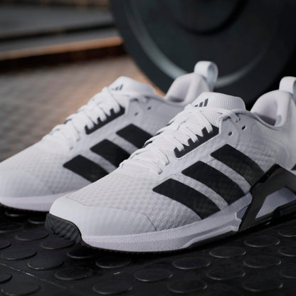 Adidas Men's Dropset Vario Training, White/Black/Lucid Red, 10.5