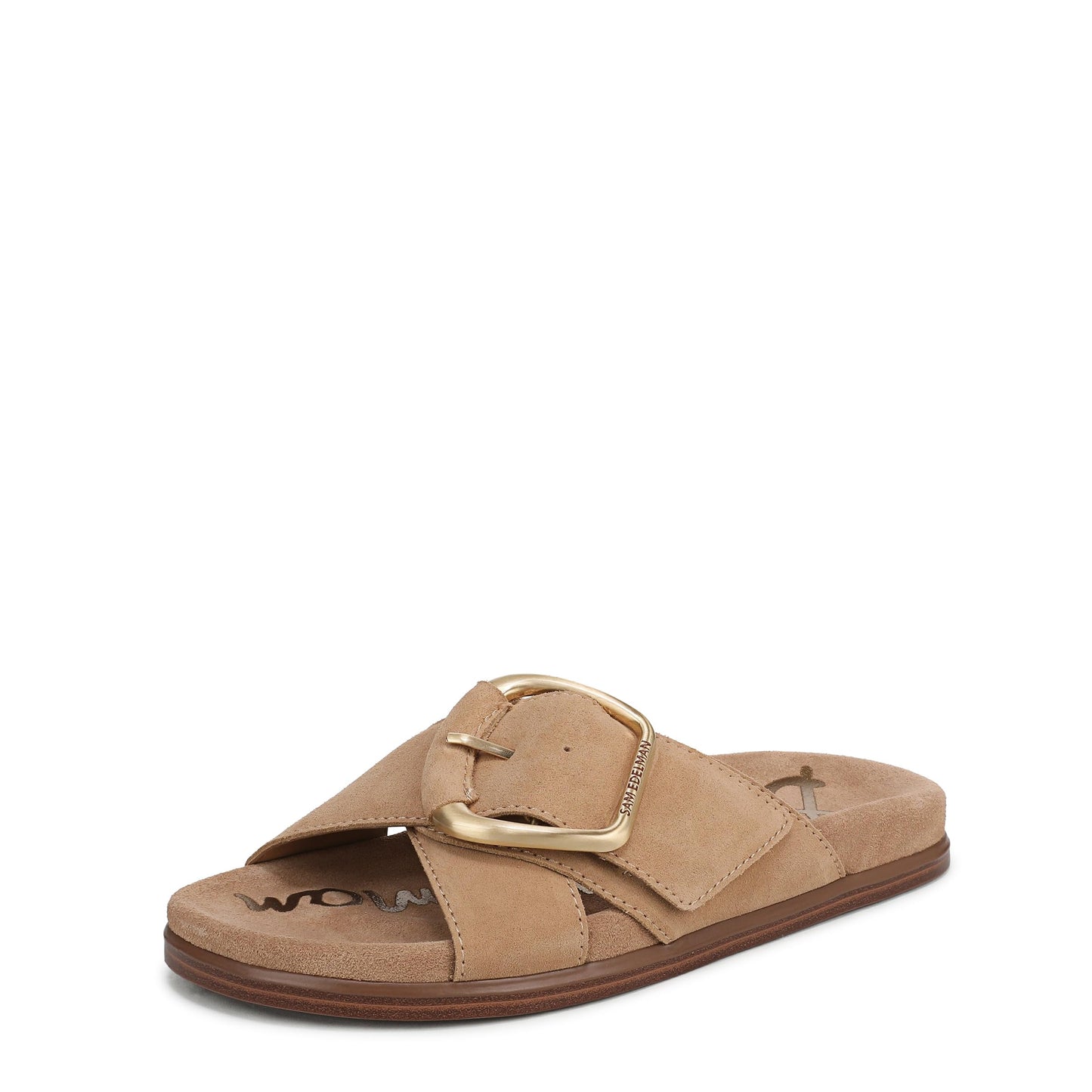 Sam Edelman Women's Darla Slide Sandal, Cyprus Tan, 9.5