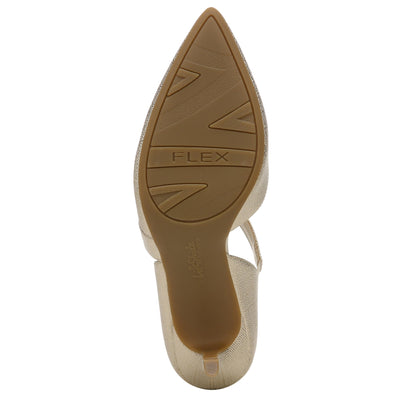 LifeStride Women's Suki Pump Platino Silver 10 M