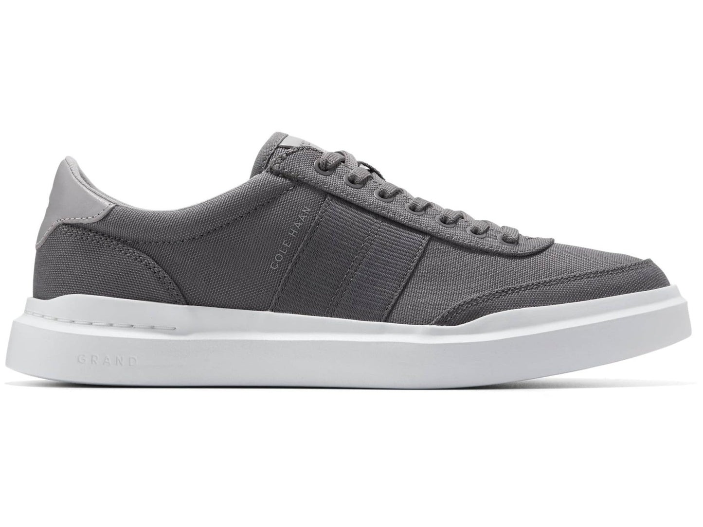 Cole Haan Men's Grandpro Rally Canvas Court 2, Quiet Shade/Sleet/Optic White, 13-W US