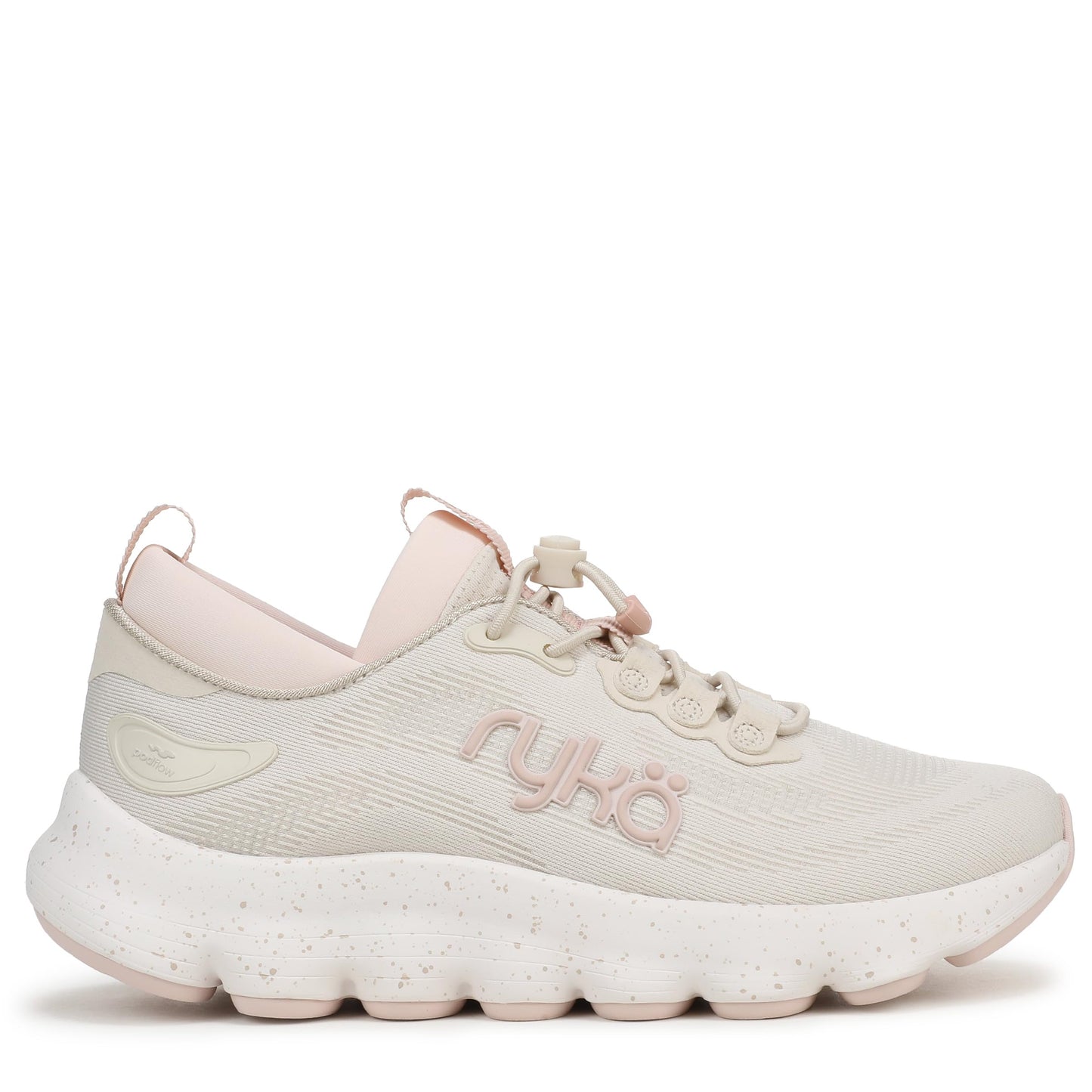 Ryka Women's Podflow Ez Walking Shoes Beige 6.5 M