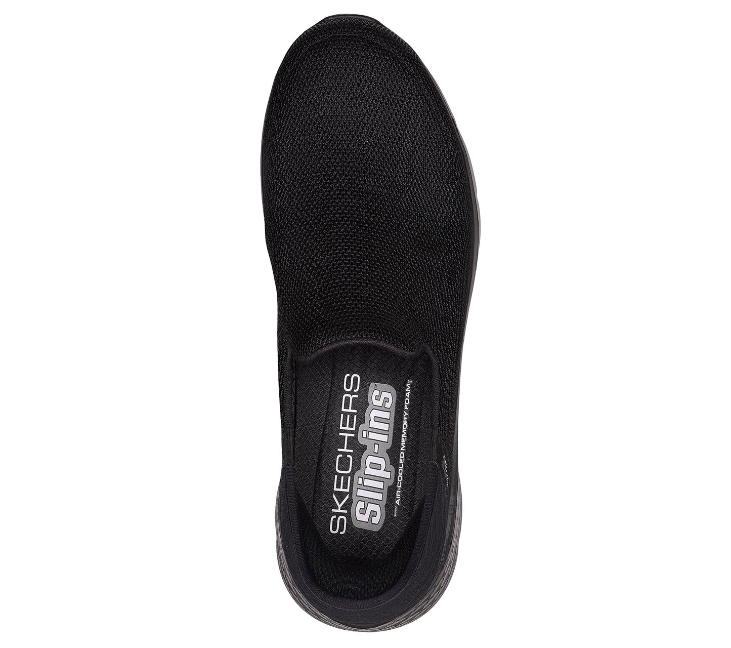 Skechers Men's Go Walk Flex No Hands Hands Free Slip-Ins Sneaker, Black, 11.5