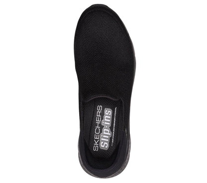 Skechers Men's Go Walk Flex No Hands Hands Free Slip-Ins Sneaker, Black, 11.5