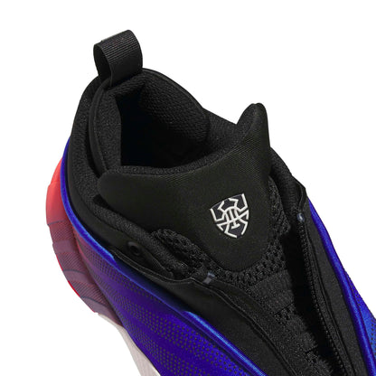 adidas Unisex-Kids D.o.n. Issue 7 J, Lucid Red/Black/Lucid Blue, 5.5