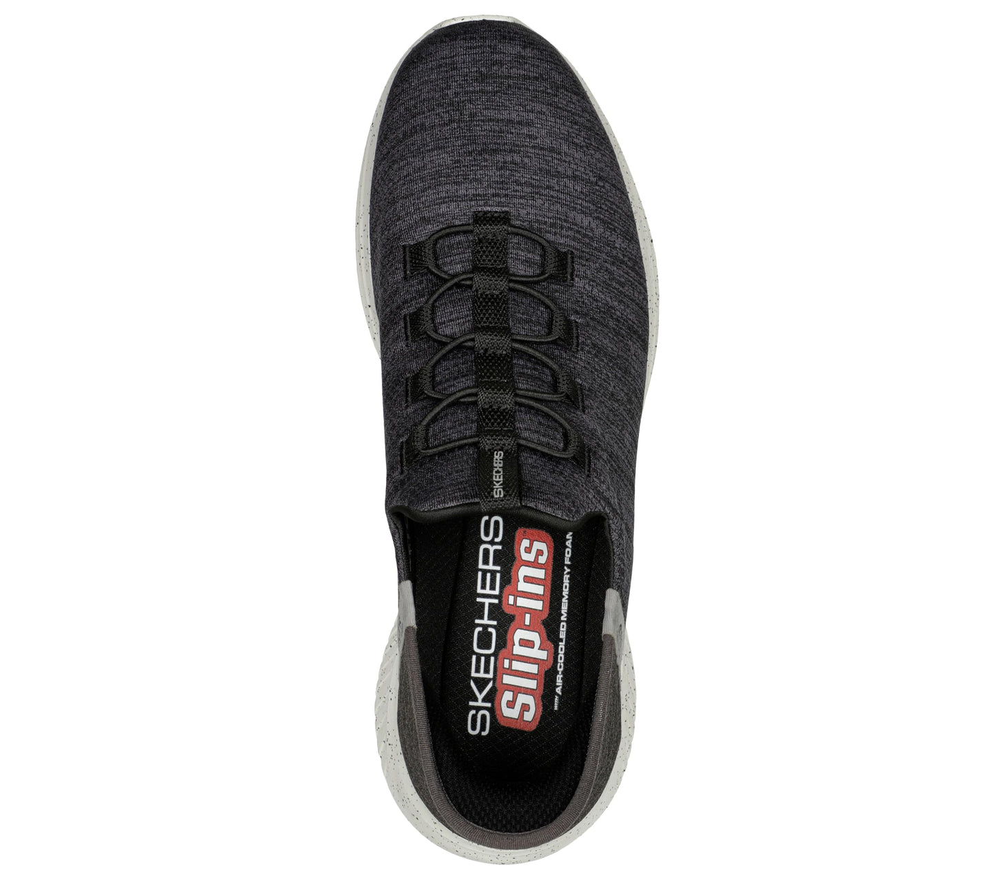 Skechers Men's Ultra Flex 3.0 Right Away Hands Free Slip-in Sneaker Loafer, Black, 12 Wide