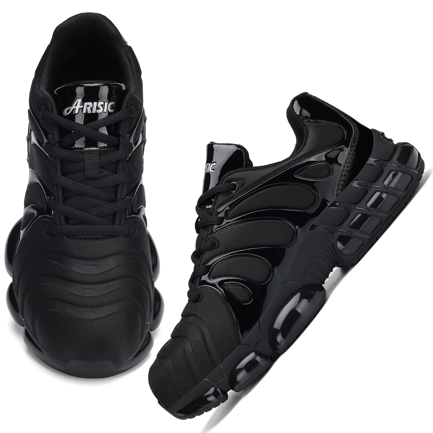 ARISIC Steel Toe Shoes Men Women Lightweight Safety Composite Toe Shoes Comfortable Zapatos para Hombre Zapatos Trabajo Walking Sneakers Black