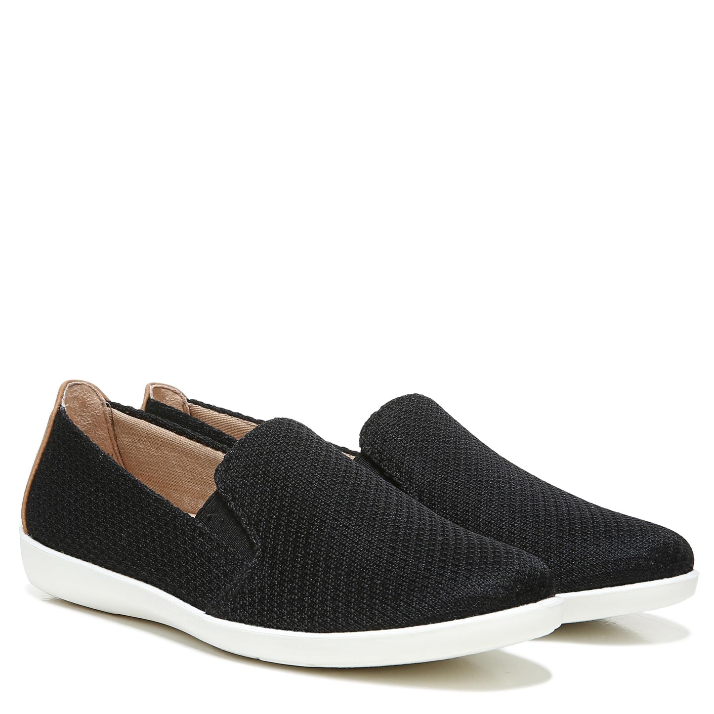 Life Stride Womens Next Level Sneaker Black Fabric 8.5 M