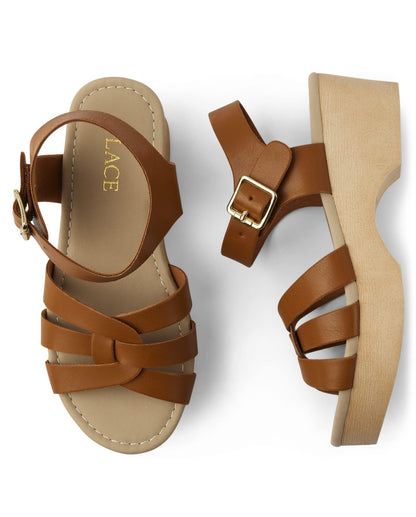 The Children's Place,Clog Sandals,TAN,13 Years