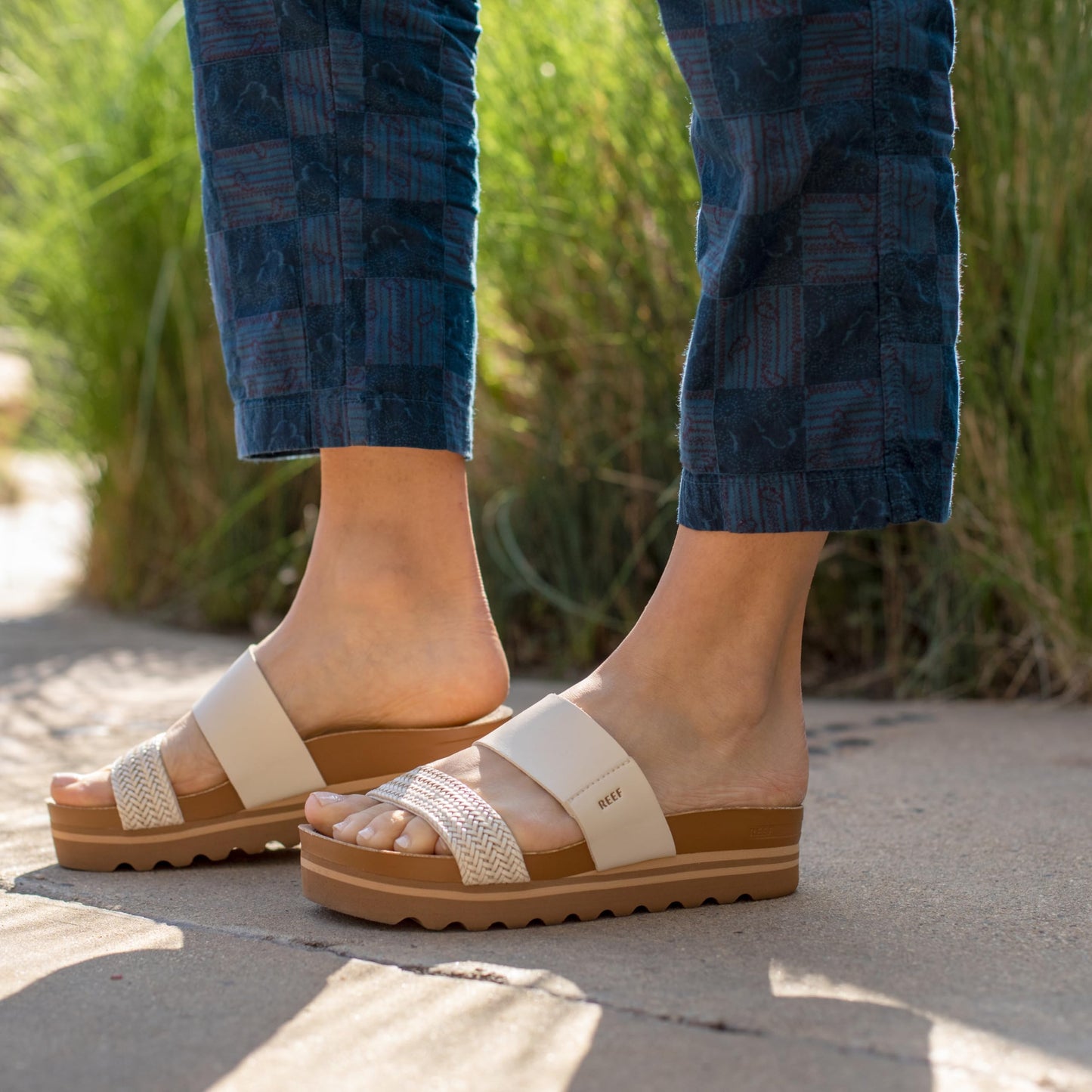 REEF Cushion Vista Hi Womens Sandal Vintage 9