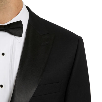 Michael Kors Black Plain Classic Sport Coats|Black,48L