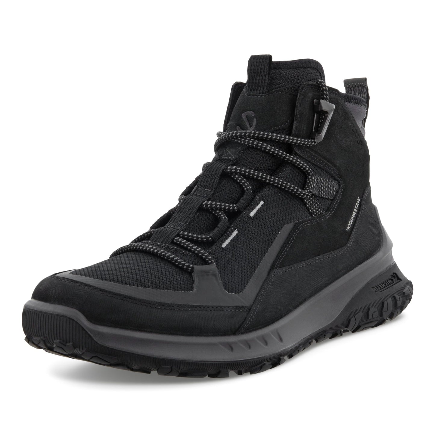 ECCO ULTRA TERRAIN WATERPROOF MID, BLACK, 6-6.5