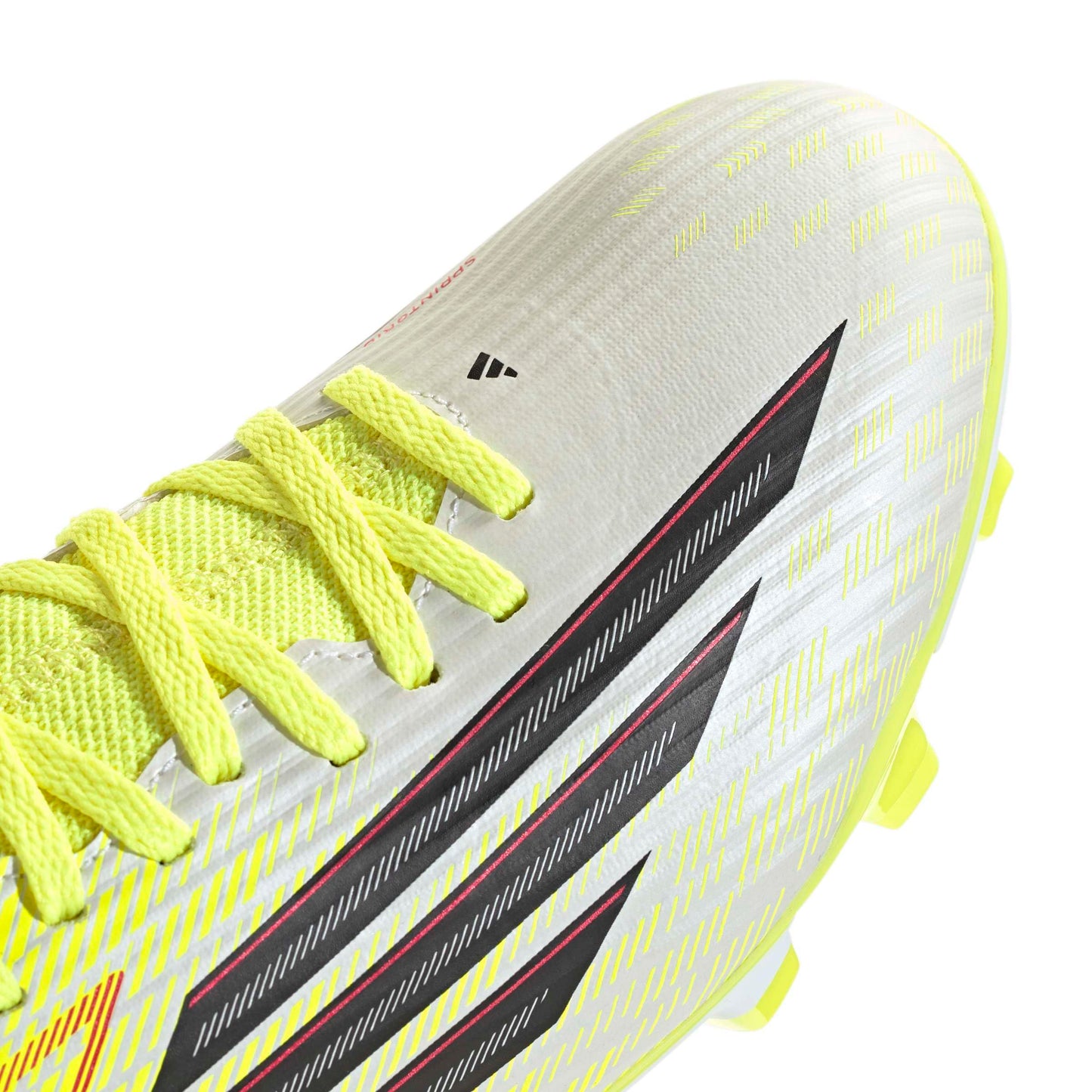 adidas Unisex F50 Club Mid Firm Multi Ground Sneaker, Team Solar Yellow/Black/Lucid Red, 9 US Men