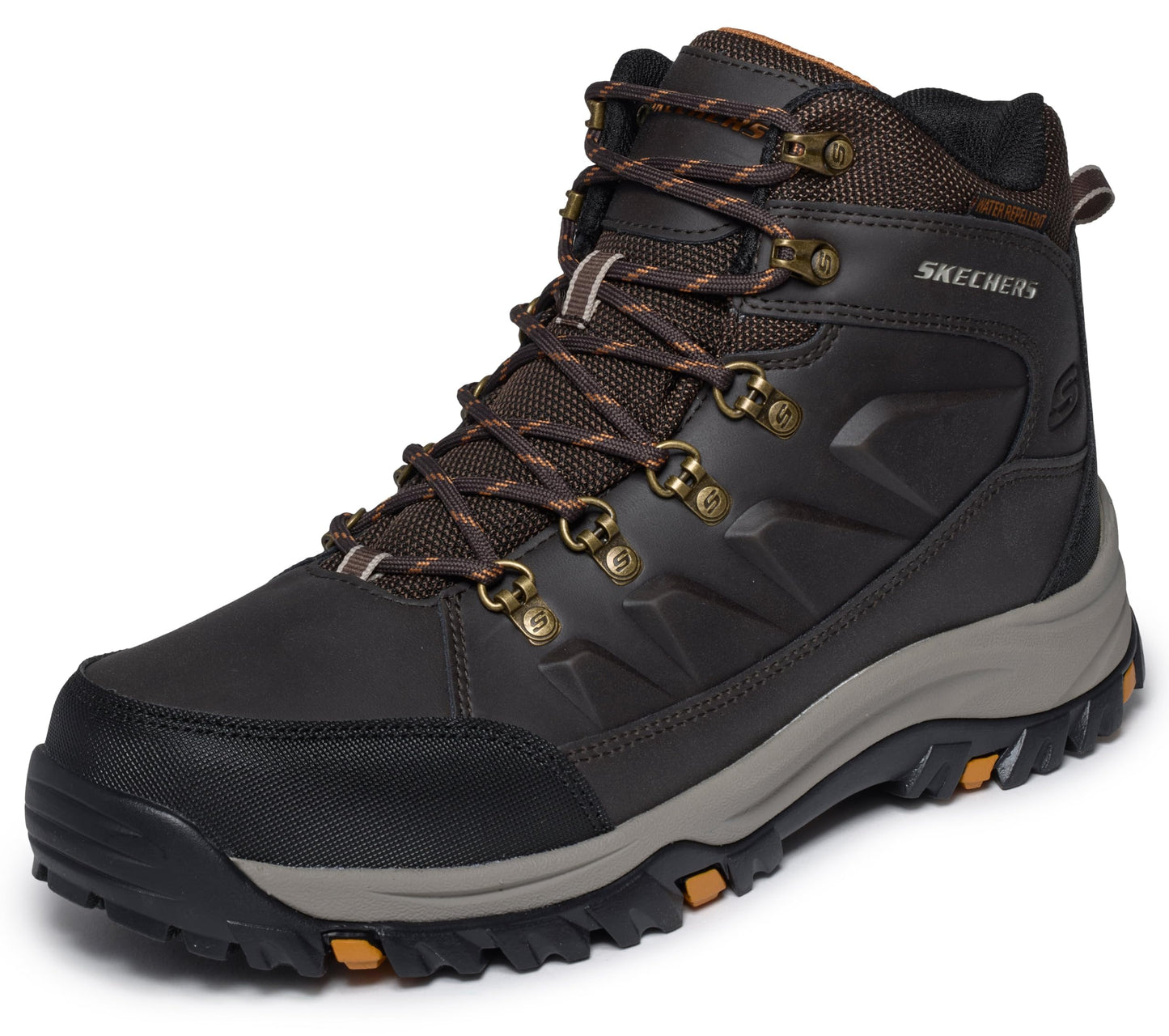 Skechers Men's Relment - Daggett Boot, Choc, 9 Medium