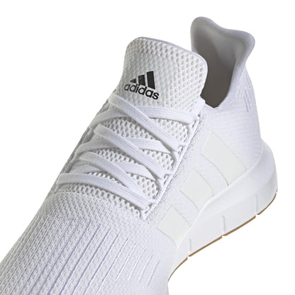 adidas Mens Swift Run White/White/Core Black 10