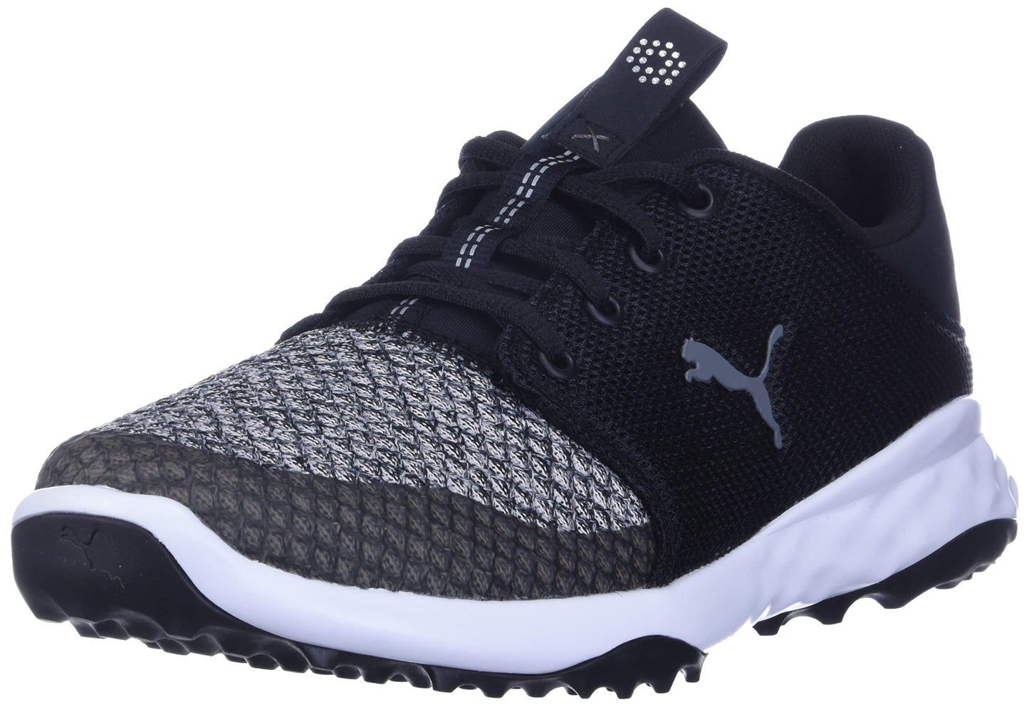 Puma Golf Men's Grip Fusion Sport Golf Shoe, Puma Black-Quiet Shade, 12 M US