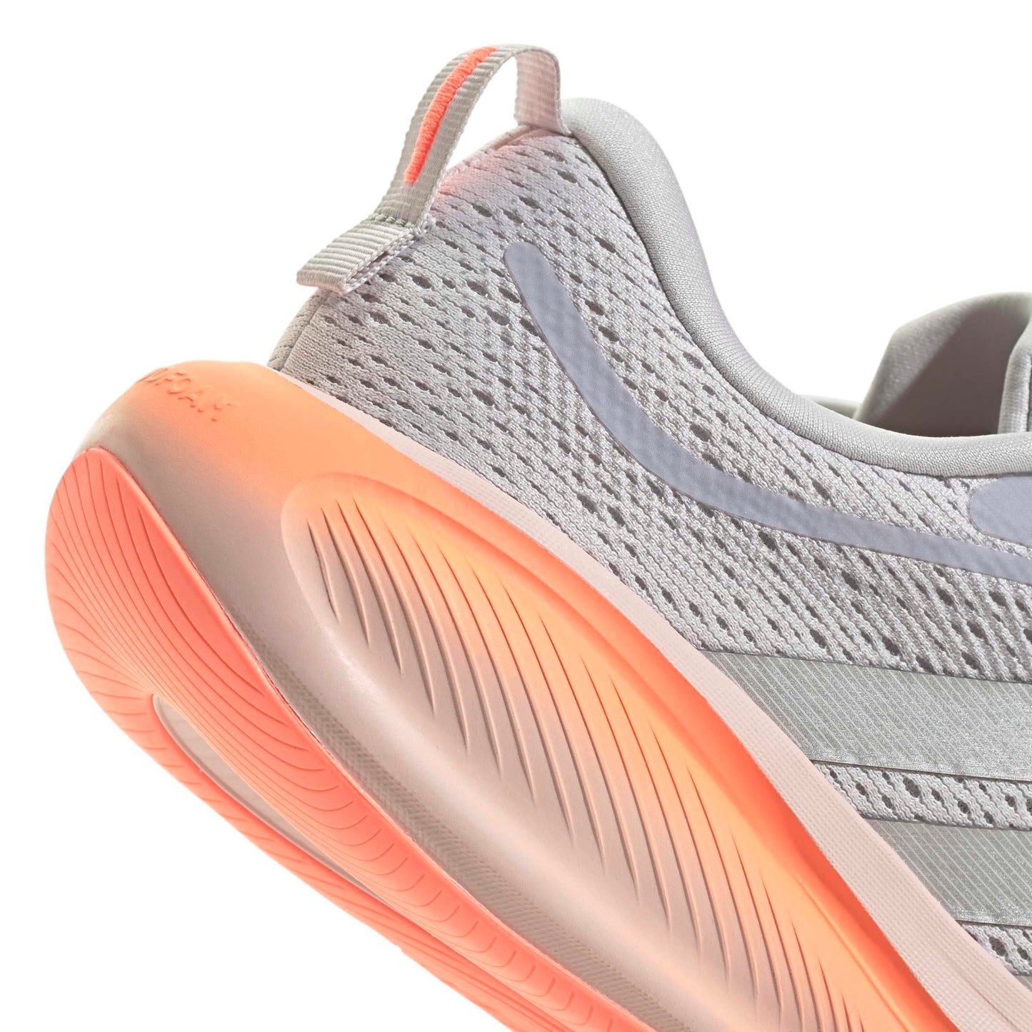 adidas Women's Response Pace Running, Dash Grey/Silver Metallic/Beam Orange, 6