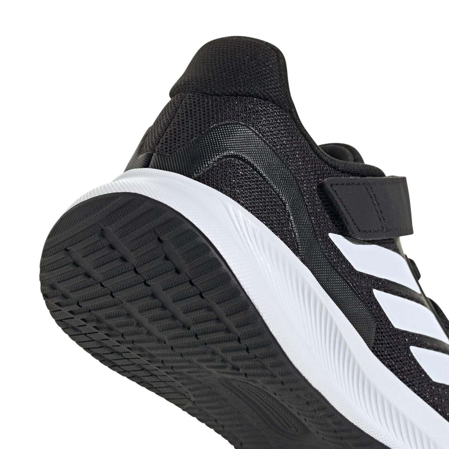 Adidas Unisex-Kids Run Falcon 5, Black/White/White, 13K