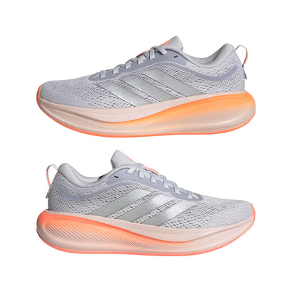 adidas Women's Response Pace Running, Dash Grey/Silver Metallic/Beam Orange, 6