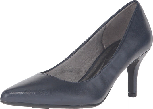 LifeStride Women's Sevyn Dress Pump, Luxe Navy 4, 9.5 M US
