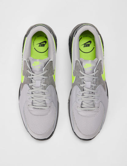 Nike Men's Air Max Excee Shoes, Atmosphere Grey/Neon Yellow-Anthracite, 13