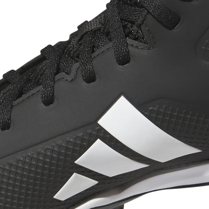 Adidas Men's Adizero Impact.2 Molded American Football, Black/White/Black, 7