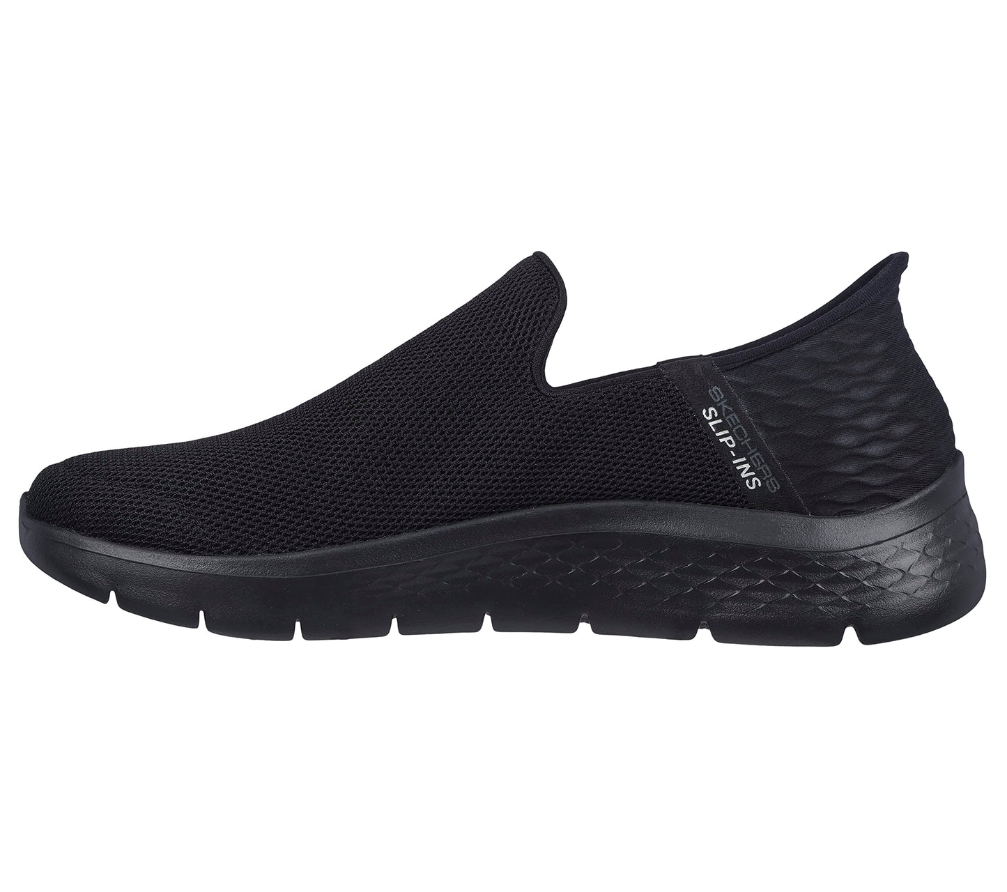 Skechers Men's Go Walk Flex No Hands Hands Free Slip-Ins Sneaker, Black, 11.5