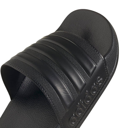 adidas Unisex Shower Slide Sandal, Core Black/Core Black/Core Black, 13 US Men