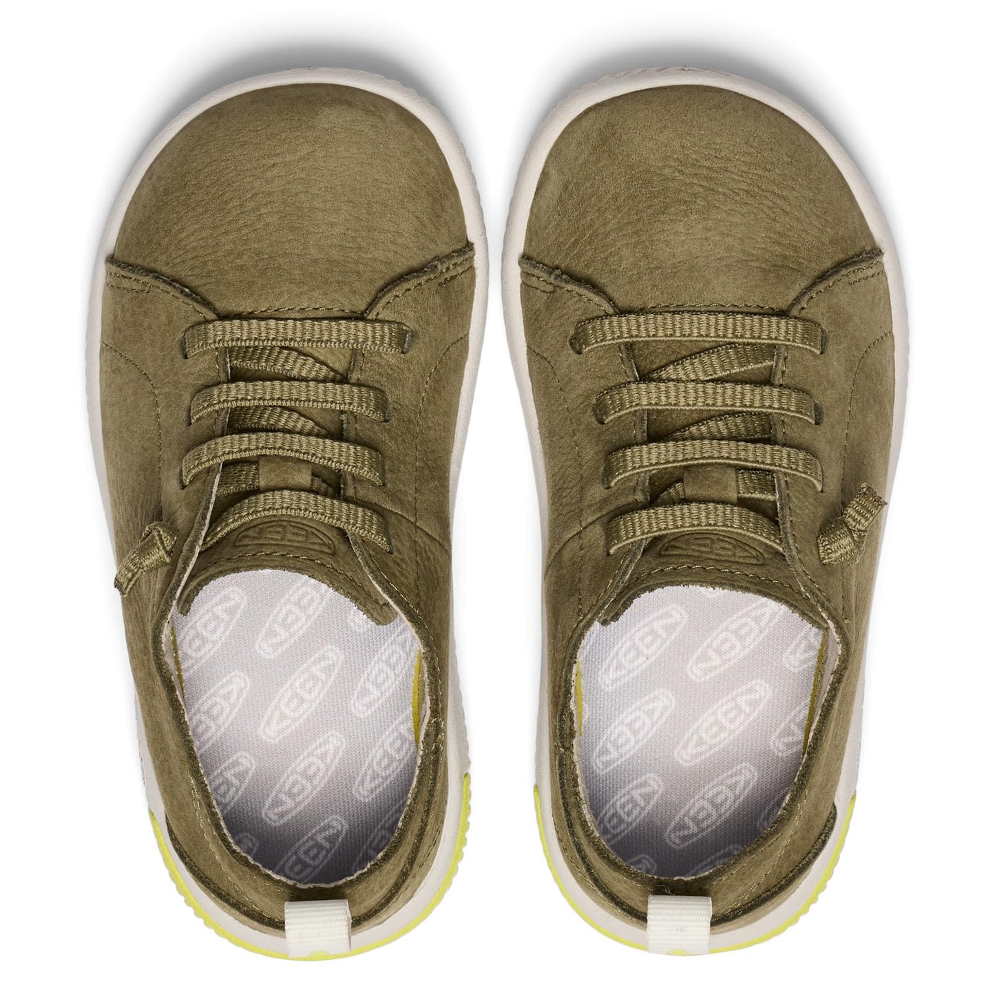 KEEN Unisex-Child KNX Lace Up Lightweight Barefoot Feel Sneakers, Martini Olive/Evening Primrose, 9