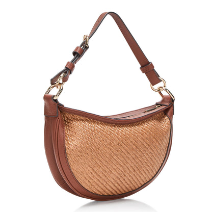 Cole Haan Women's Elizabeth Crossbody, Natural Tan Straw