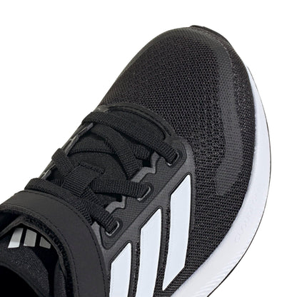 Adidas Unisex-Kids Run Falcon 5, Black/White/White, 13K