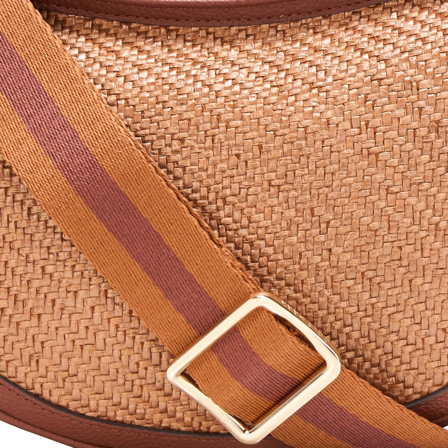 Cole Haan Women's Elizabeth Crossbody, Natural Tan Straw