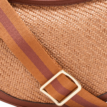 Cole Haan Women's Elizabeth Crossbody, Natural Tan Straw