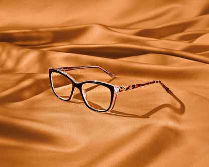 Foster Grant Sofia Vergara x Gloria Reading Glasses, Black and Leopard, 51 mm